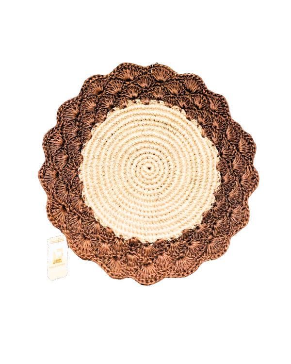 🌿 INDIVIDUALES DE MESA EN FIQUE- HECHO A MANO - Imagen 5