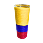 COPAS ARTESANALES - BANDERA COLOMBIA 💛💙❤️ - Imagen 2