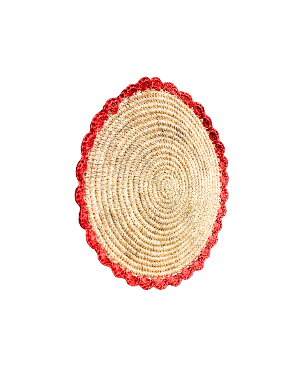 🌿 INDIVIDUALES DE MESA EN FIQUE- HECHO A MANO - Imagen 6