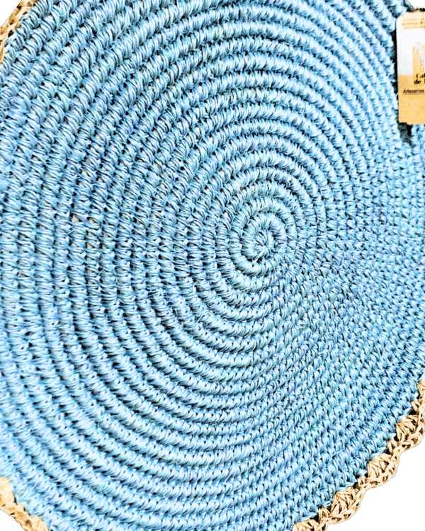 🌿 INDIVIDUALES DE MESA EN FIQUE- HECHO A MANO - Imagen 10